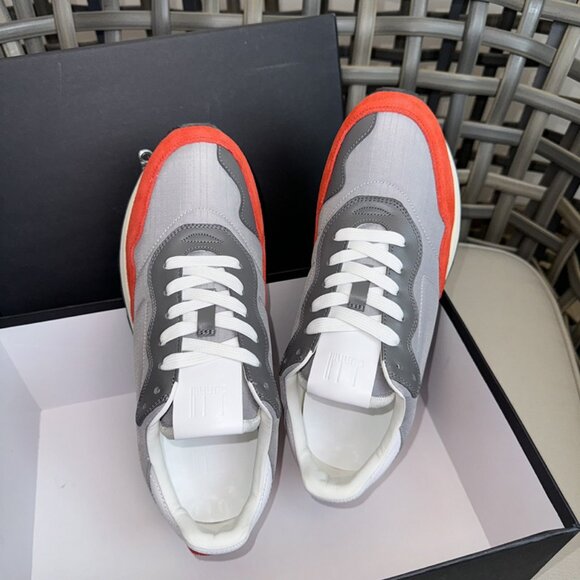 Dunhill Mens Waterproof Sneakers Gray/Red main image 3